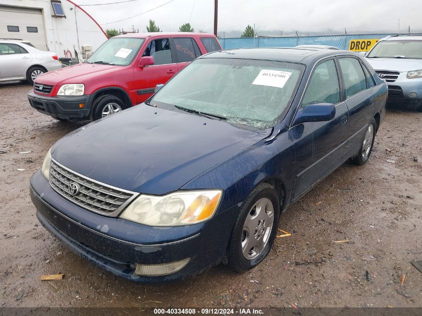 2003 Toyota Avalon Xls VIN: 4T1BF28B33U330975 Lot: 40334508