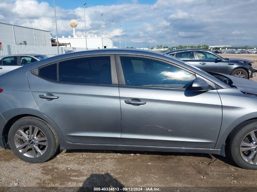 2018 Hyundai Elantra Value Edition VIN: KMHD84LF6JU588199 Lot: 40334513