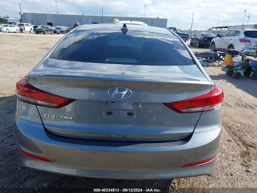 2018 Hyundai Elantra Value Edition VIN: KMHD84LF6JU588199 Lot: 40334513