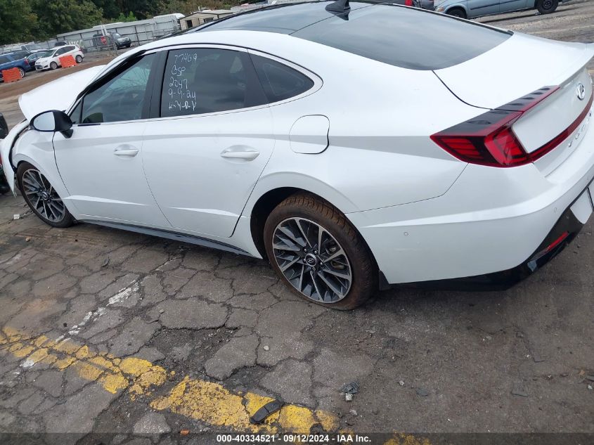 2021 Hyundai Sonata Limited VIN: 5NPEH4J2XMH102047 Lot: 40334521