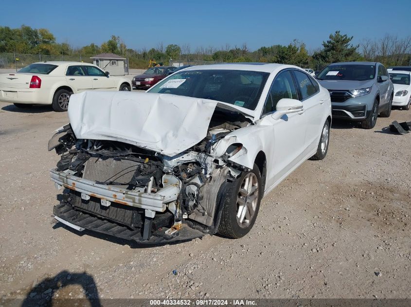 2016 FORD FUSION SE - 3FA6P0HD9GR261284