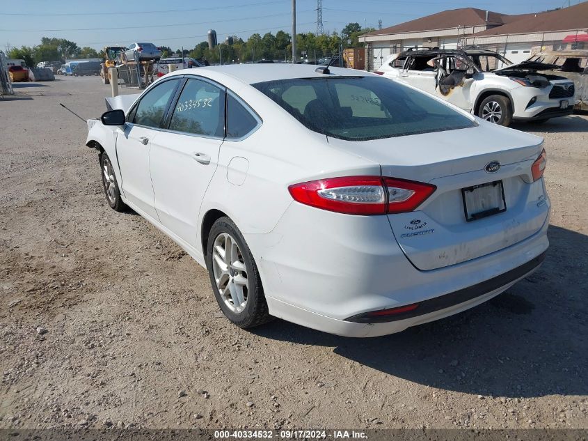 2016 FORD FUSION SE - 3FA6P0HD9GR261284