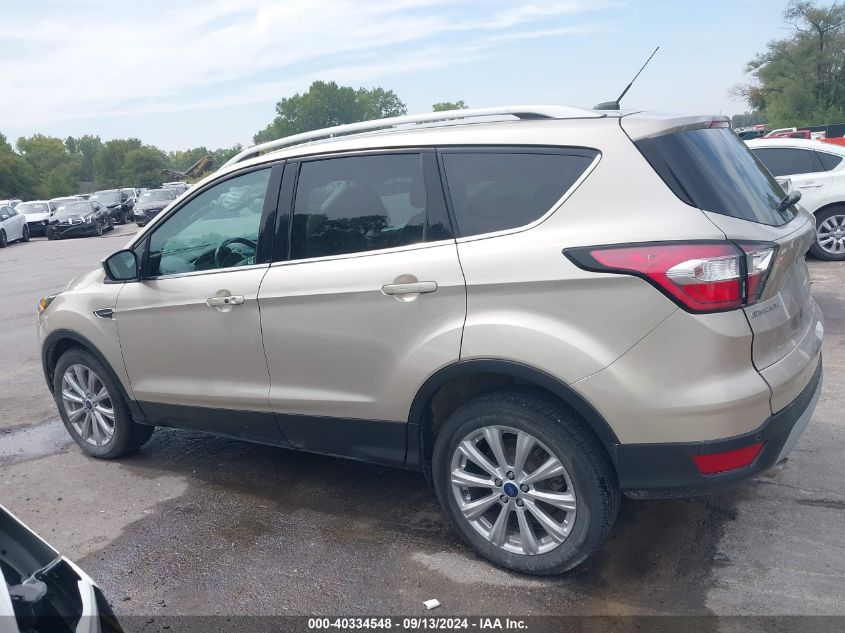 2017 Ford Escape Titanium VIN: 1FMCU9JD3HUC70749 Lot: 40334548