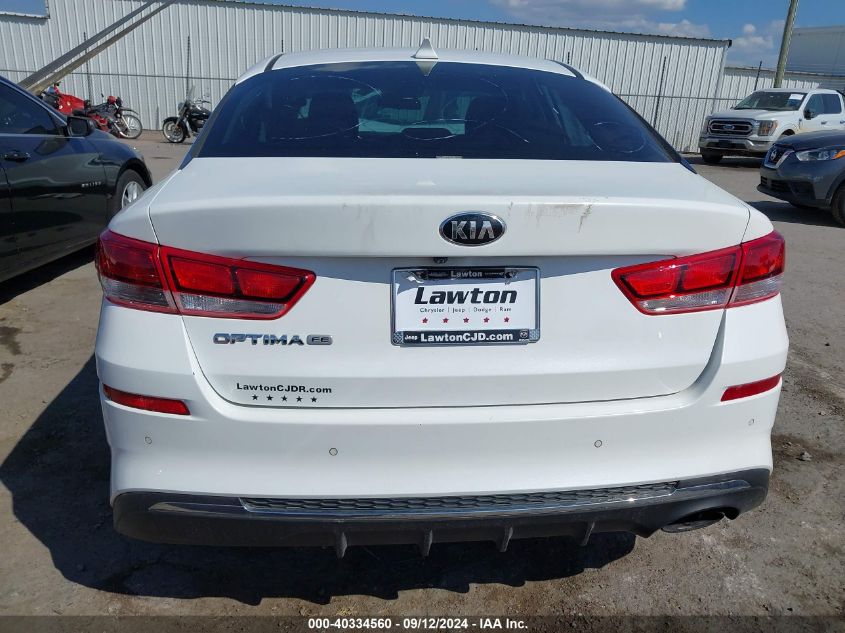 2019 Kia Optima Lx VIN: 5XXGT4L35KG281071 Lot: 40334560