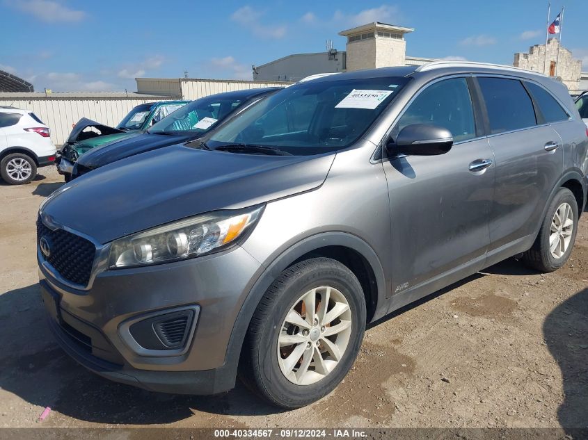 2016 Kia Sorento 2.4L Lx VIN: 5XYPGDA33GG070154 Lot: 40334567