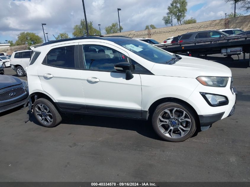 2019 Ford Ecosport Ses VIN: MAJ6S3JL4KC255028 Lot: 40334578