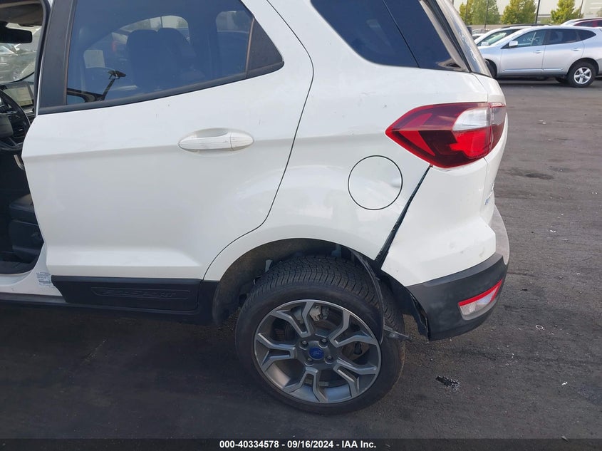 VIN MAJ6S3JL4KC255028 2019 FORD ECOSPORT SES