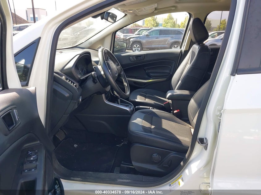 VIN MAJ6S3JL4KC255028 2019 FORD ECOSPORT SES
