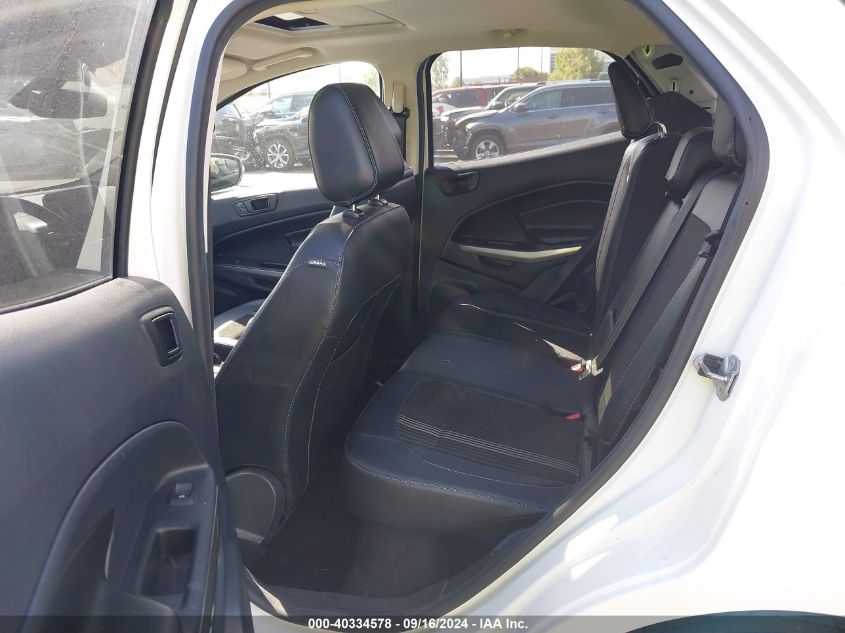 VIN MAJ6S3JL4KC255028 2019 FORD ECOSPORT SES