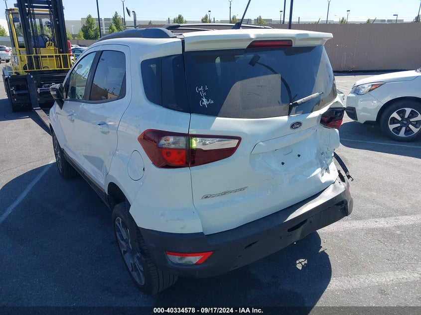 VIN MAJ6S3JL4KC255028 2019 FORD ECOSPORT SES