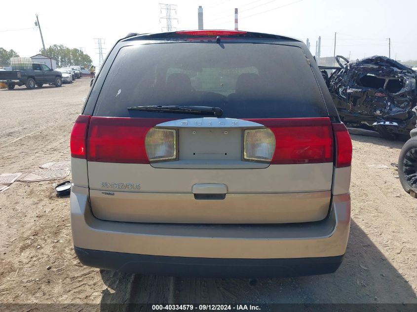 2005 Buick Rendezvous Cx/Cxl VIN: 3G5DB03E05S568629 Lot: 40334579