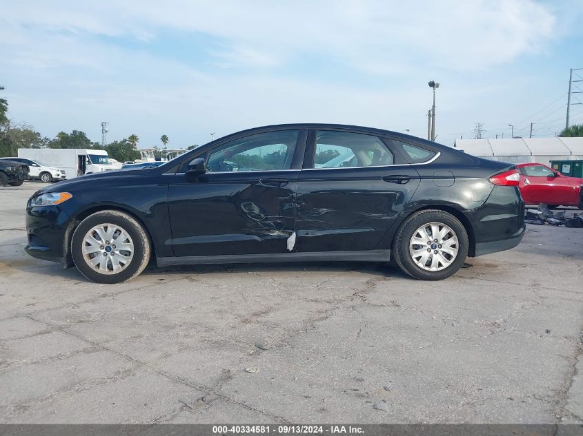 2014 FORD FUSION S - 3FA6P0G70ER155265