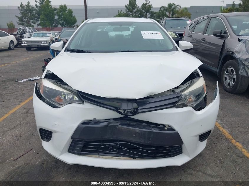 2015 Toyota Corolla Le VIN: 5YFBURHE4FP180373 Lot: 40334595