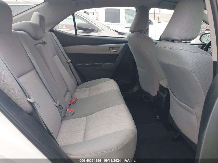 2015 TOYOTA COROLLA LE - 5YFBURHE4FP180373