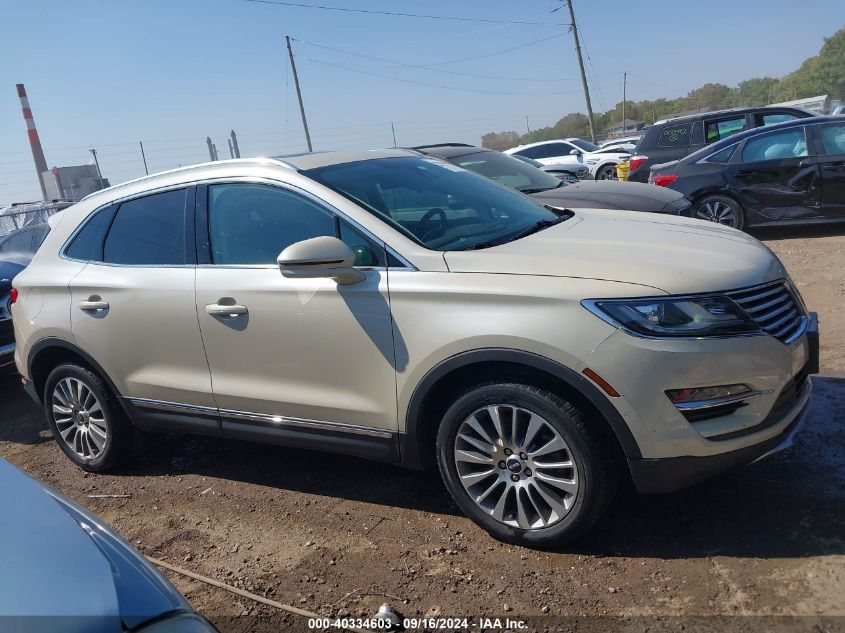 2018 Lincoln Mkc Reserve VIN: 5LMCJ3D94JUL04164 Lot: 40334603