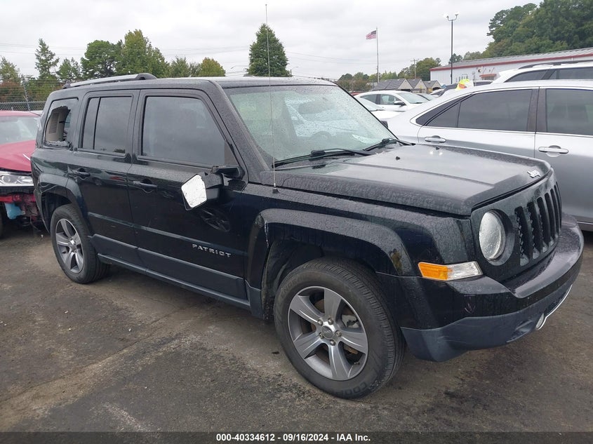 2016 JEEP PATRIOT HIGH ALTITUDE EDITION - 1C4NJPFA4GD710727