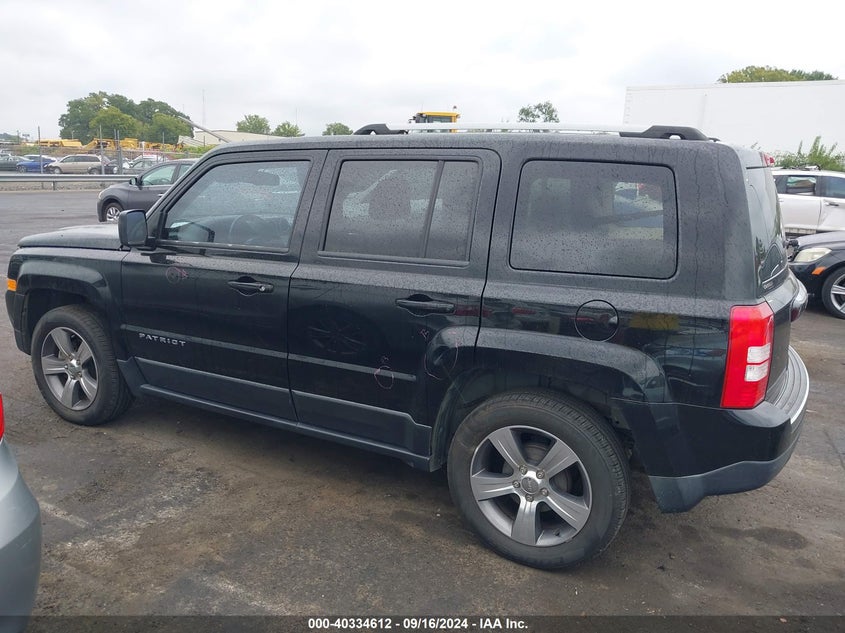 2016 JEEP PATRIOT HIGH ALTITUDE EDITION - 1C4NJPFA4GD710727