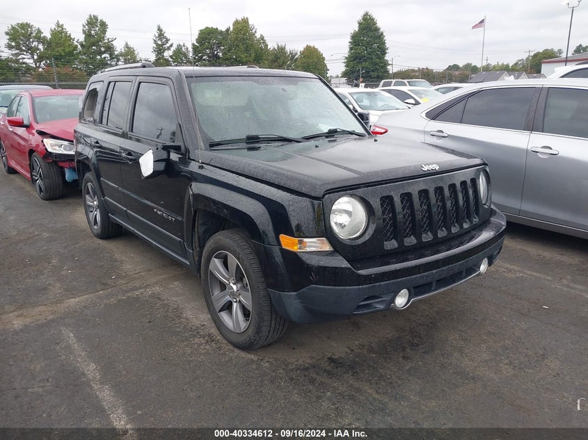 2016 JEEP PATRIOT HIGH ALTITUDE EDITION - 1C4NJPFA4GD710727