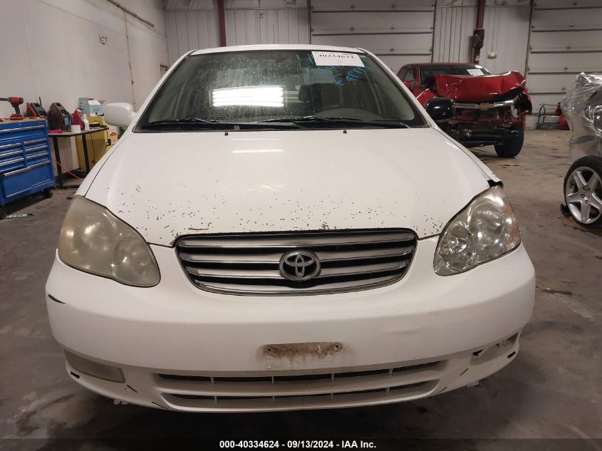 2003 Toyota Corolla Ce/Le/S VIN: 1NXBR32E23Z074277 Lot: 40334624