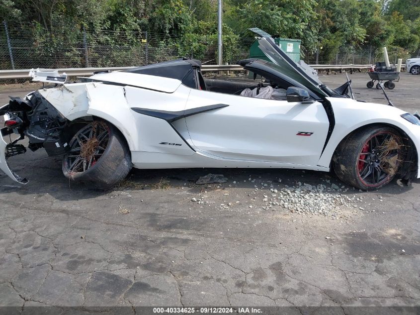 2023 Chevrolet Corvette Z06 Rwd 3Lz VIN: 1G1YF3D39P5700743 Lot: 40334625