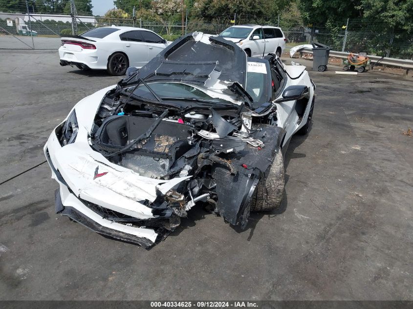 2023 Chevrolet Corvette Z06 Rwd 3Lz VIN: 1G1YF3D39P5700743 Lot: 40334625