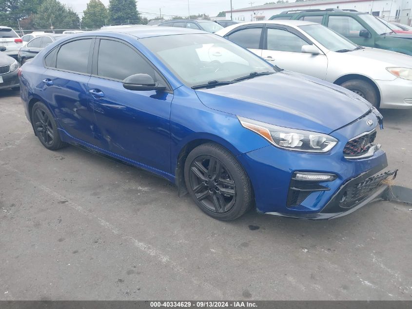 2021 Kia Forte Gt Line VIN: 3KPF34AD7ME341371 Lot: 40334629