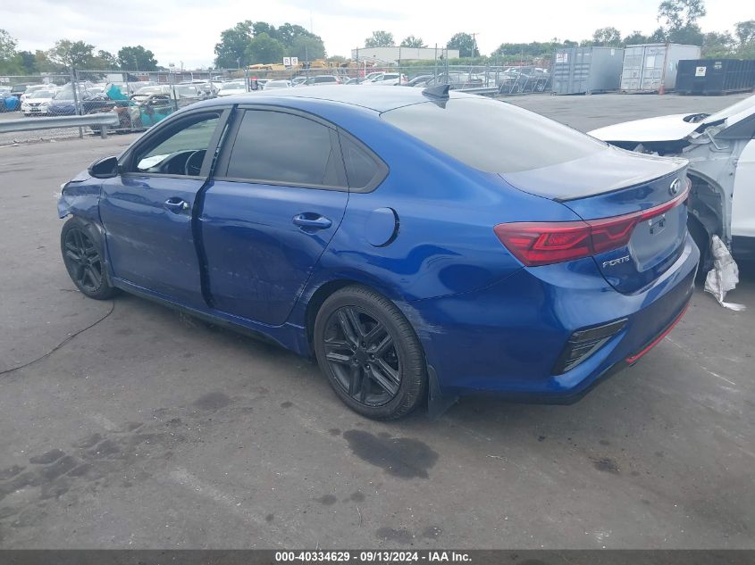 2021 Kia Forte Gt Line VIN: 3KPF34AD7ME341371 Lot: 40334629