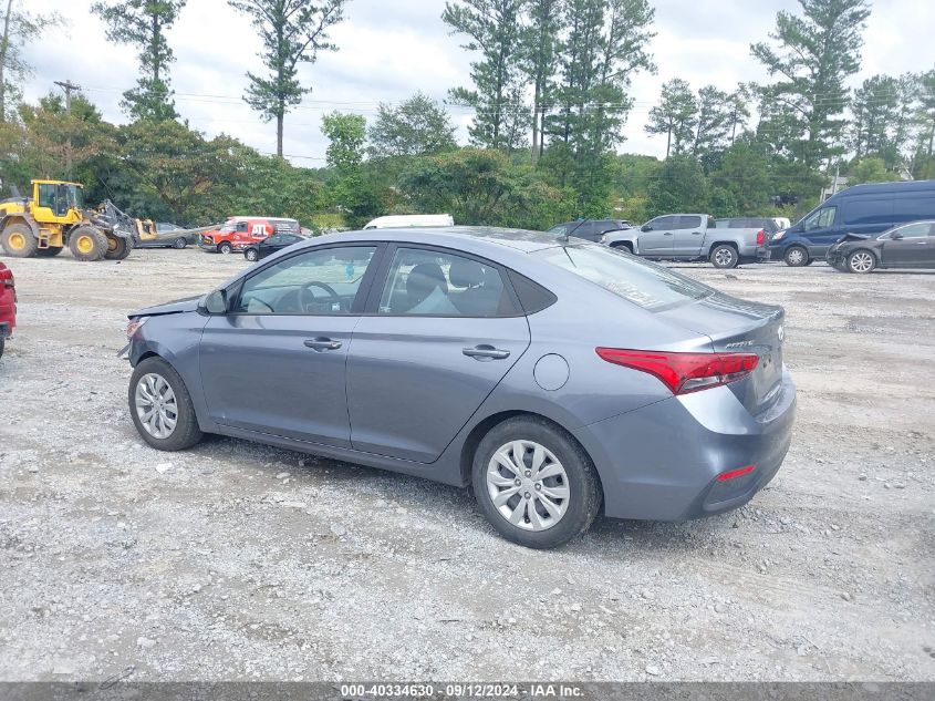 2020 Hyundai Accent Se VIN: 3KPC24A6XLE099990 Lot: 40334630