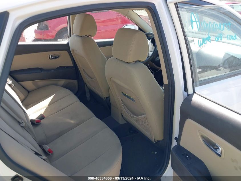 2010 Hyundai Elantra Gls VIN: KMHDU4ADXAU142697 Lot: 40334656