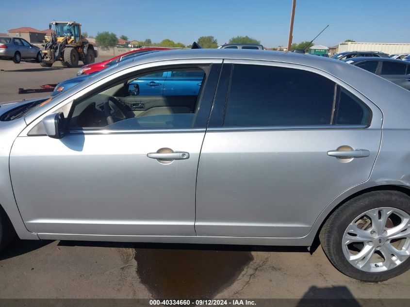 2012 Ford Fusion Se VIN: 3FAHP0HA8CR163534 Lot: 40334660