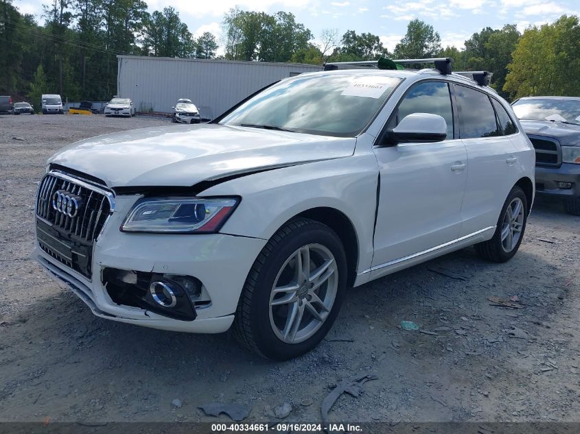 2014 Audi Q5 2.0T Premium VIN: WA1LFAFP6EA039242 Lot: 40334661