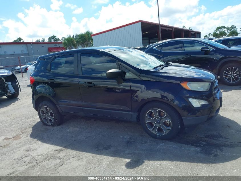 2019 Ford Ecosport S VIN: MAJ3S2FE7KC261817 Lot: 40334714