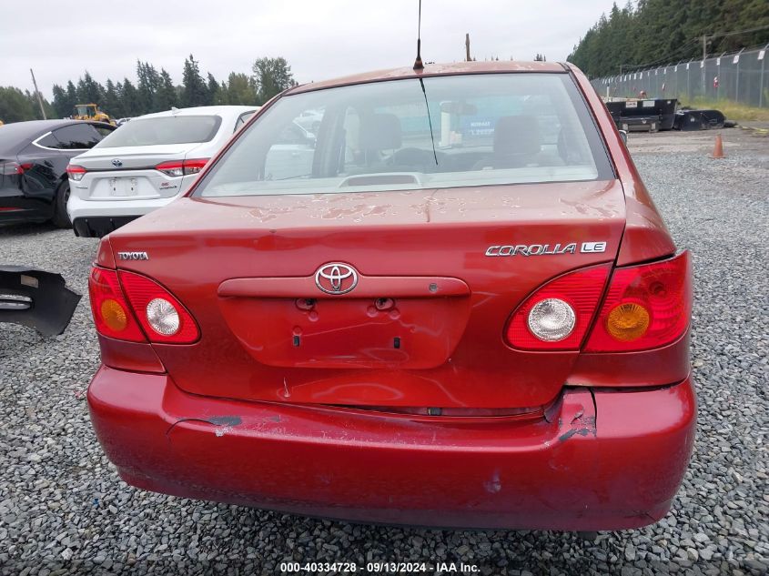 2003 Toyota Corolla Le VIN: 1NXBR32E33Z034807 Lot: 40334728