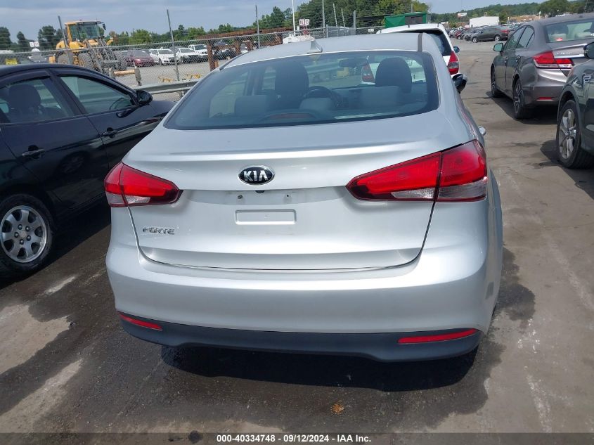 2017 Kia Forte Lx VIN: 3KPFL4A72HE016739 Lot: 40334748