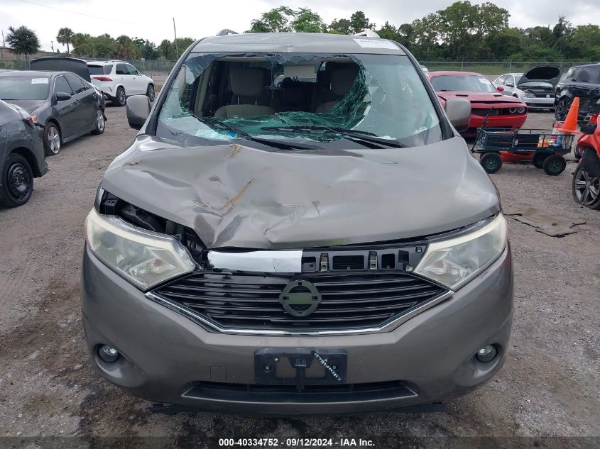 2016 Nissan Quest S/Sv/Sl/Platinum VIN: JN8AE2KP7G9150063 Lot: 40334752