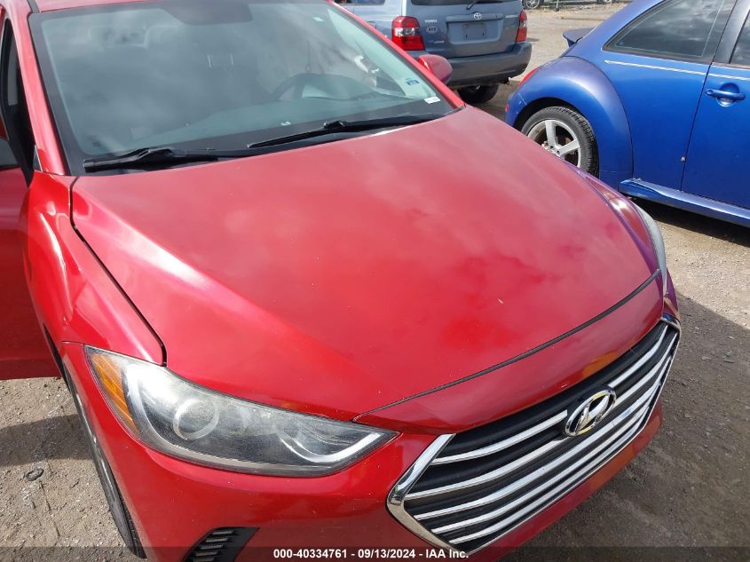 2018 Hyundai Elantra Sel/Value/Limited VIN: 5NPD84LFXJH249444 Lot: 40334761