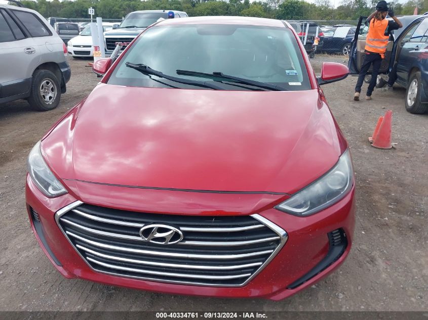 2018 Hyundai Elantra Sel/Value/Limited VIN: 5NPD84LFXJH249444 Lot: 40334761