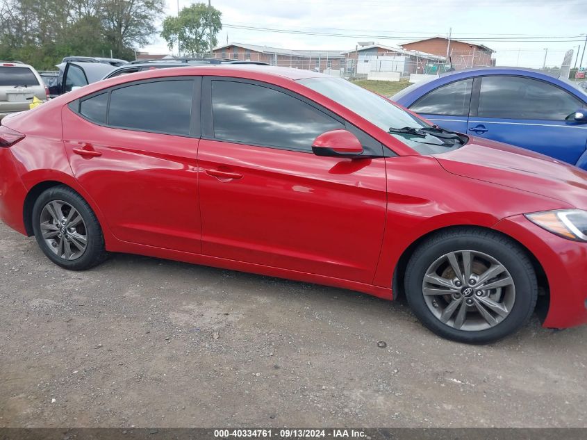 2018 Hyundai Elantra Sel/Value/Limited VIN: 5NPD84LFXJH249444 Lot: 40334761