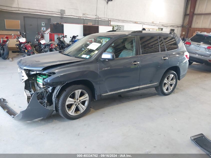 2012 Toyota Highlander Limited V6 VIN: 5TDDK3EH0CS139171 Lot: 40334762