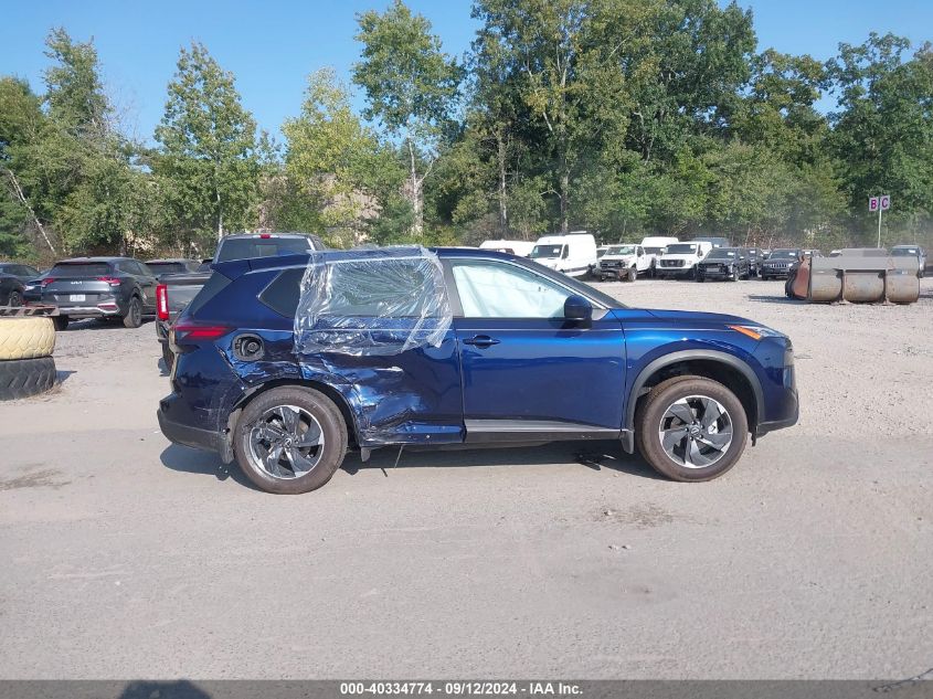 2024 Nissan Rogue Sv Intelligent Awd VIN: JN8BT3BB3RW444813 Lot: 40334774