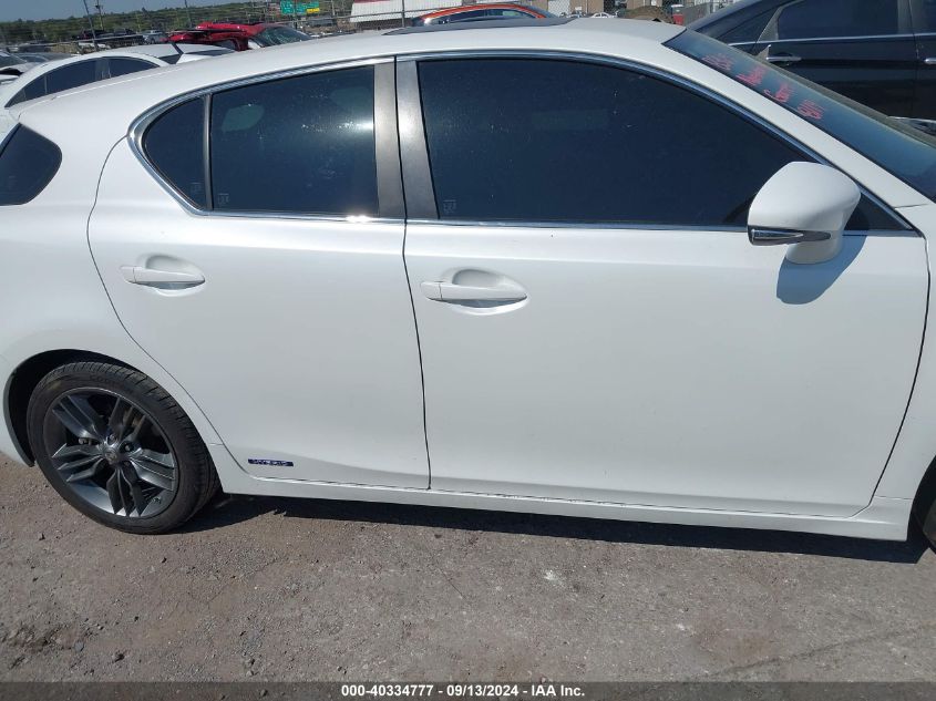 JTHKD5BH6C2122365 2012 Lexus Ct 200H Premium