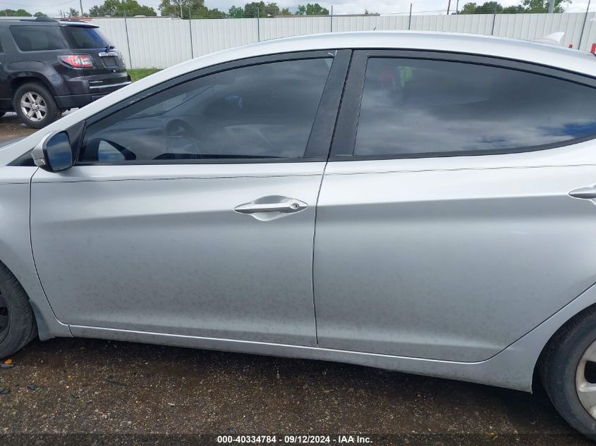 KMHDH4AE2DU781030 2013 Hyundai Elantra Gls/Limited