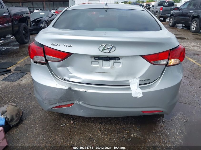 2013 Hyundai Elantra Gls/Limited VIN: KMHDH4AE2DU781030 Lot: 40334784