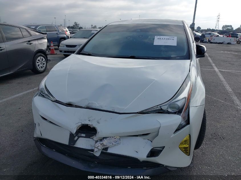 2018 Toyota Prius VIN: JTDKARFUXJ3062588 Lot: 40334816