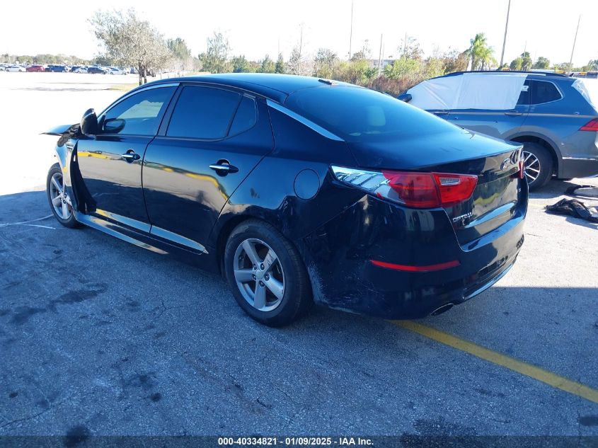 VIN 5XXGM4A75FG439580 2015 KIA Optima, LX no.3