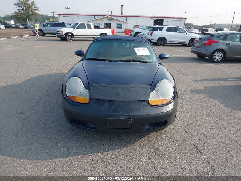 2000 Porsche Boxster VIN: WP0CA2982YS620329 Lot: 40334845