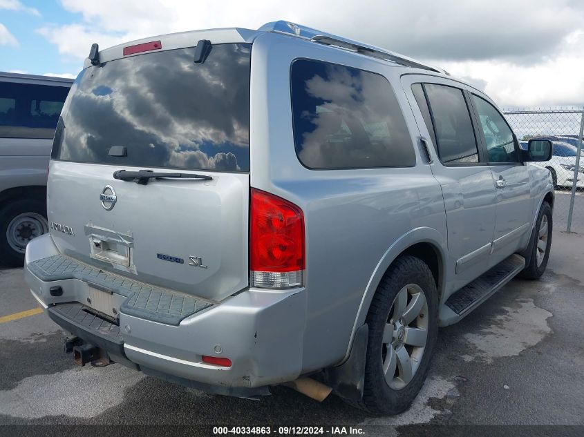 2011 Nissan Armada Sv/Sl/Platinum VIN: 5N1BA0ND8BN623045 Lot: 40334863