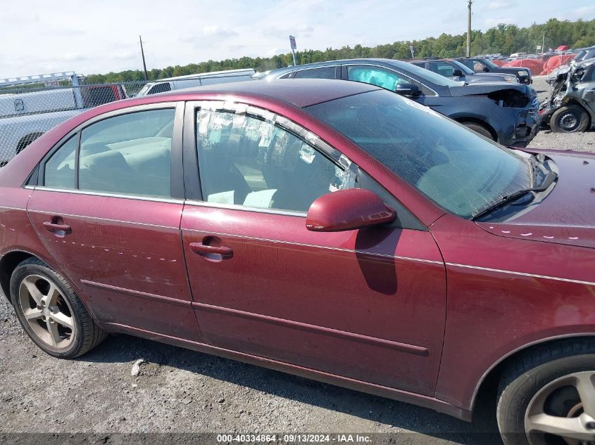 2007 Hyundai Sonata Se/Limited VIN: 5NPEU46F17H194094 Lot: 40334864