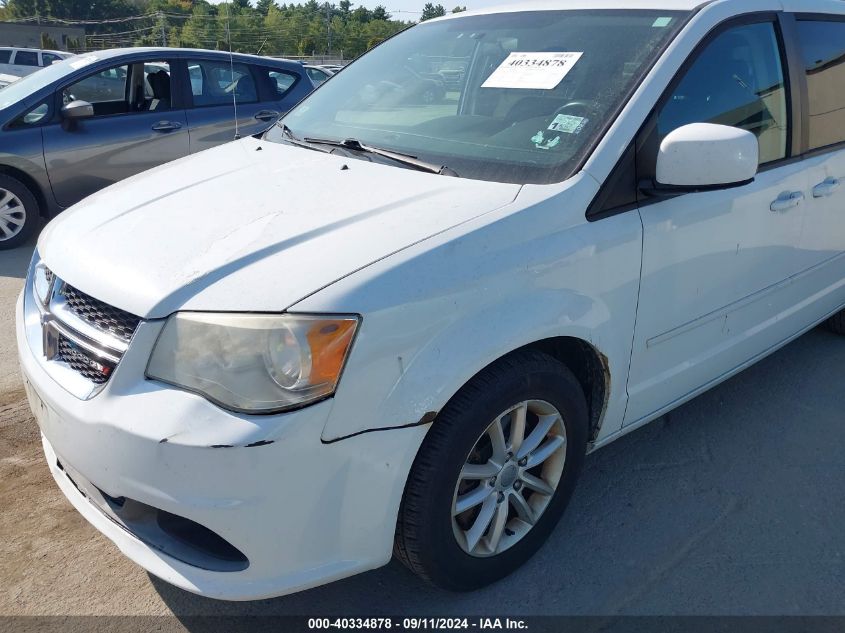 2014 Dodge Grand Caravan Sxt VIN: 2C4RDGCG4ER181906 Lot: 40334878