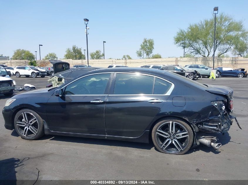 1HGCR3F9XHA026851 2017 Honda Accord Touring V6